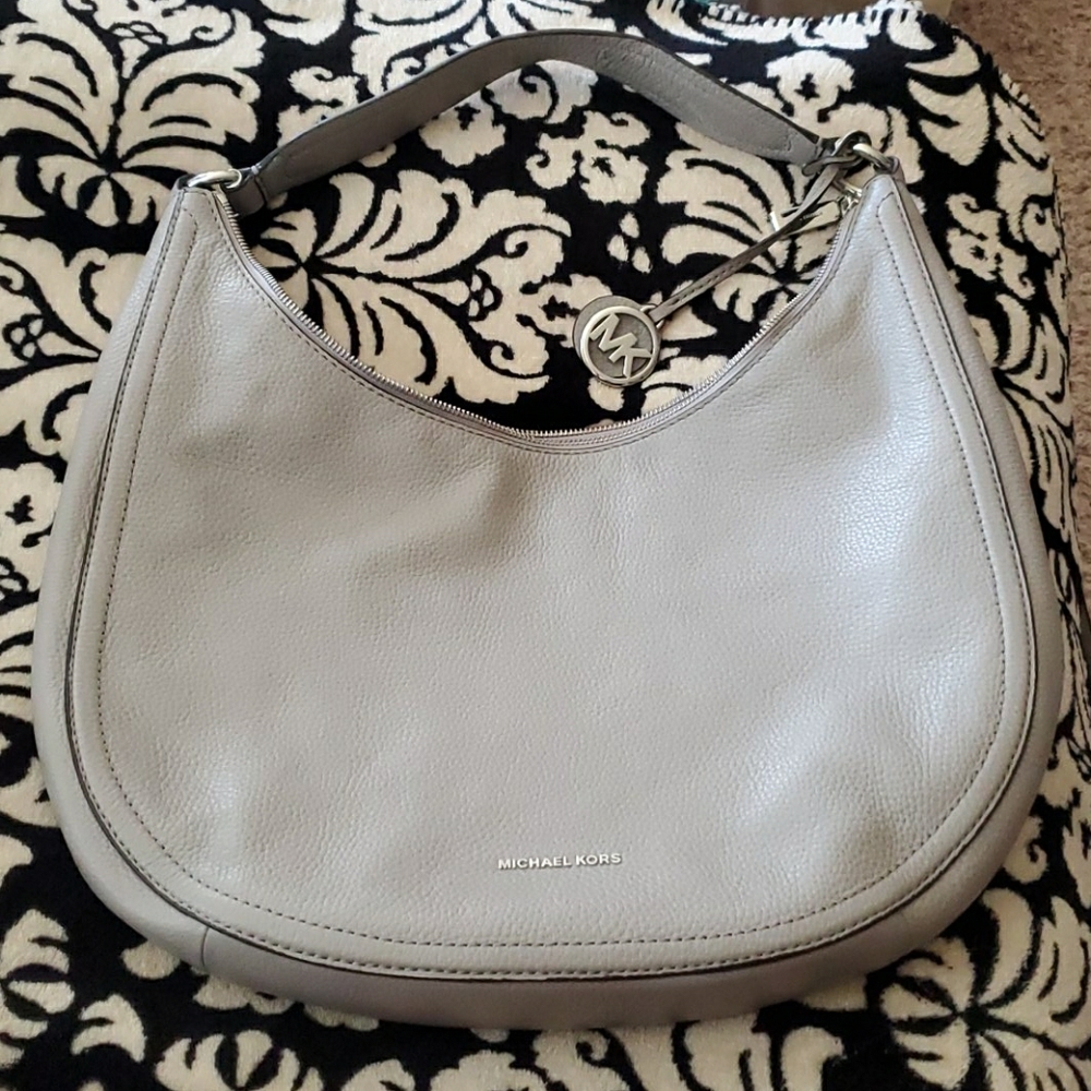 Grey Michael Kors Purse